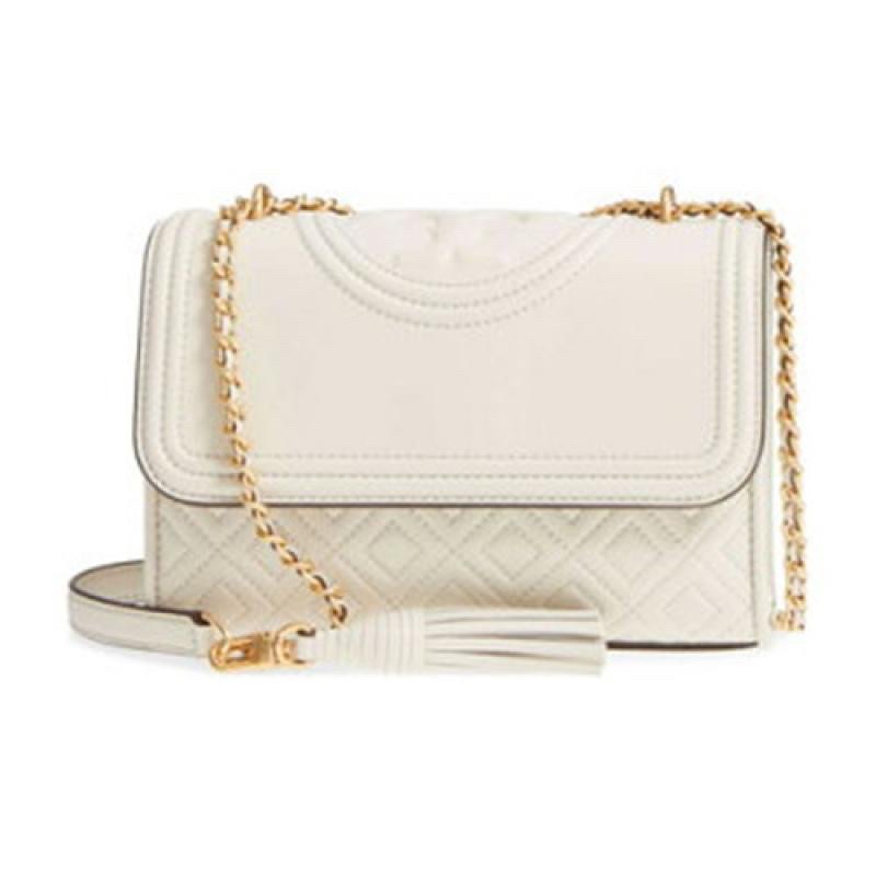 Tory Burch Fleming Convertible 21&amp;27 White