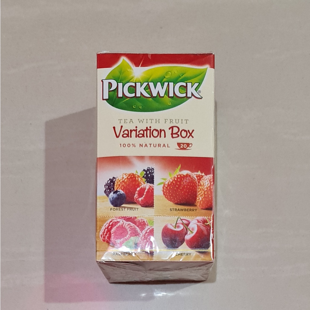 

Teh Pickwick Tea with Fruit Red Variation Box 20 x 1.5 Gram