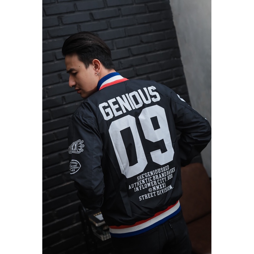 Jacket Baseball Varsity - Bomber Cowok - Jaket Parasut Taslan Quality Premium