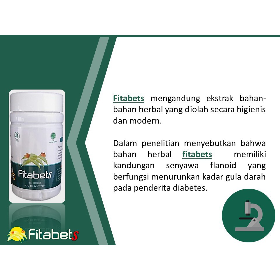 Herbal Diabetes Kencing Manis Fitabet naturafit Asli 100%