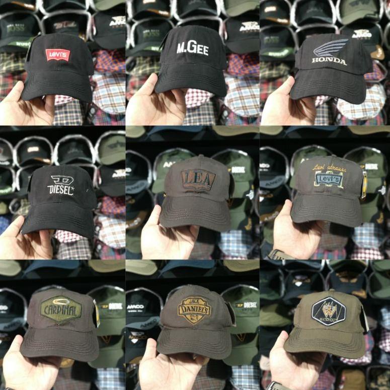 [Art. K9919J] Topi Baseball Pria Dewasa Cardinal Levis Lea