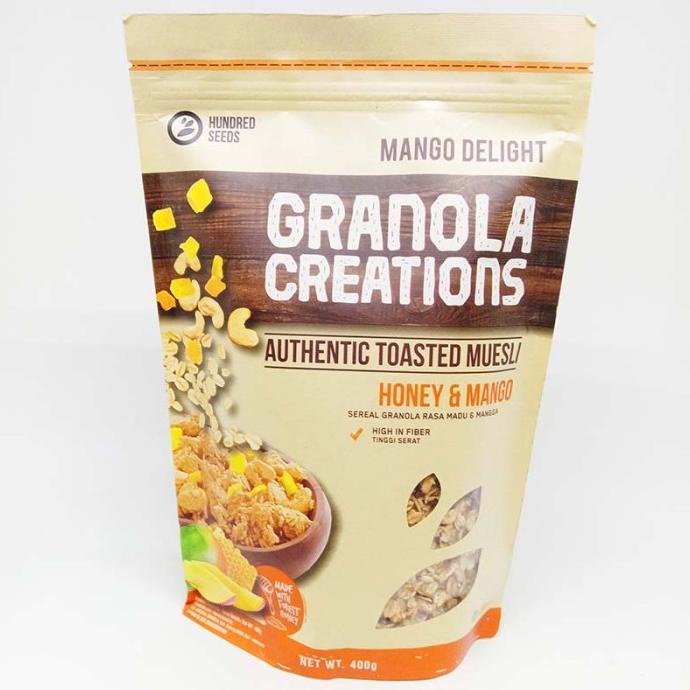 

#####] GRANOLA CREATIONS HONEY & MANGO 400 G