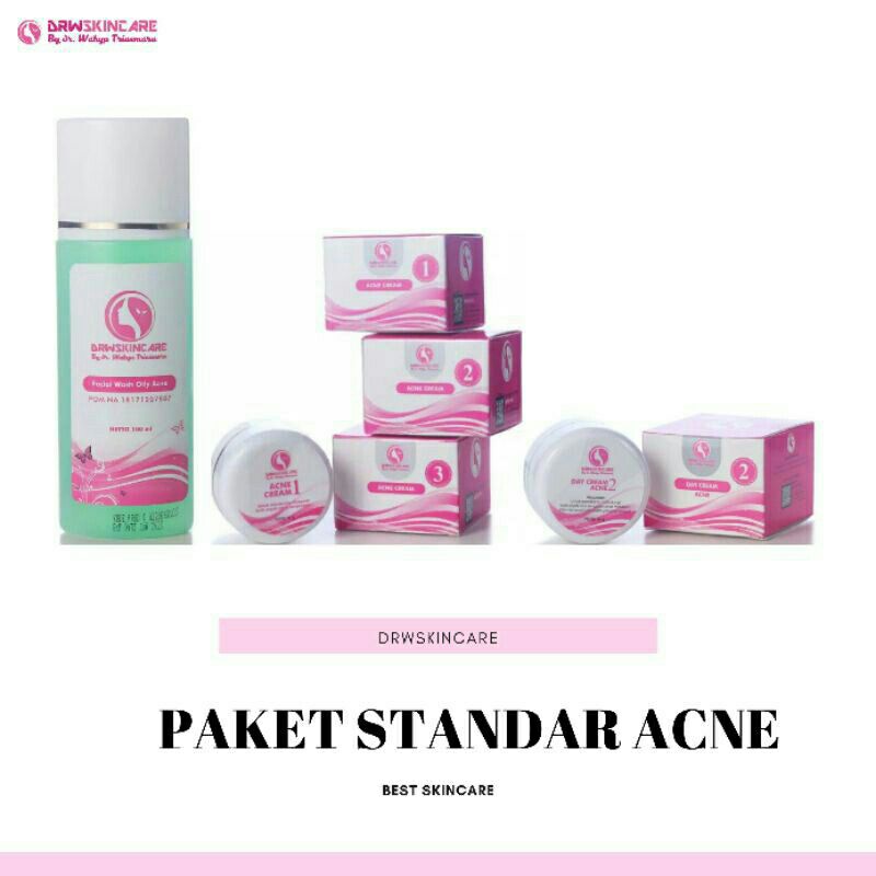 PAKET STANDAR ACNE DRW SKINCARE ORI 100%