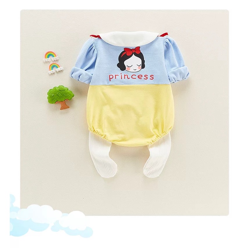 jumpsuit Bayi Lucu Fashion Set Anak Bayi Perempuan Baru Lahir Pakaian dan Legging V38-5