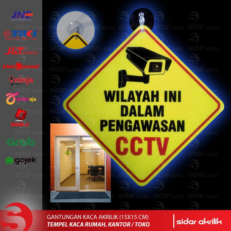 Sign Dalam Pengawasan CCTV