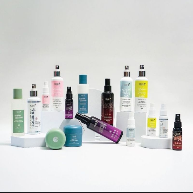 Studio Tropik Original Priming , Flawless Priming, Balance Priming, Dream Setter &amp; Glow, herbitus skin tonic, probiome skin tonic