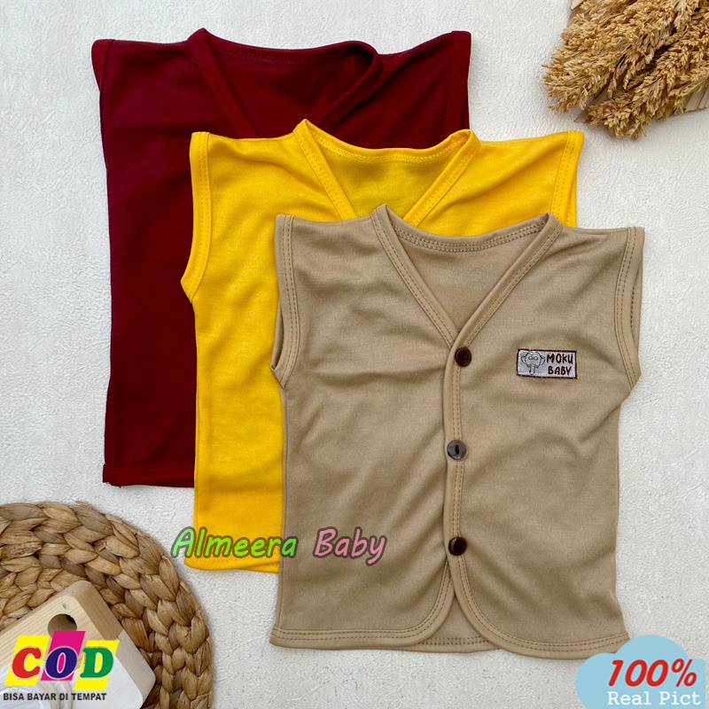 Isi 6 PCS Baju Kutung Celana POP Setelan Bayi Baru Lahir Usia 0-3 Bulan Almeera Baby and Kids