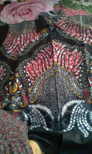 Batik Couple Keluarga Sania Ruffle Ori Ndoro Jowi Dnt Motif Madu Termurah Di Shopee