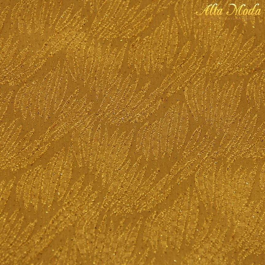 

Alta Moda Saten Jacquard Lurex Kuning (1M)