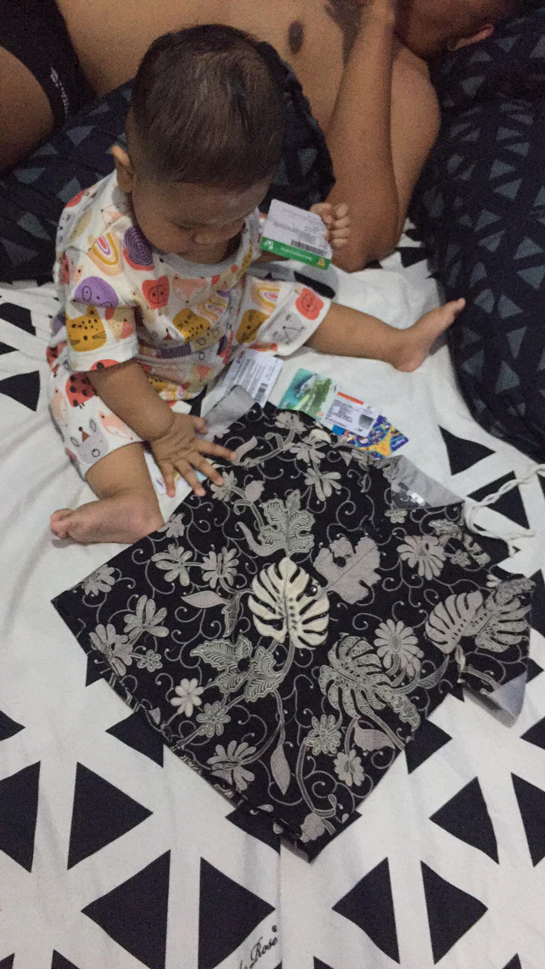 Couple Batik Ayah Dan Anak Batik Baturaden Ori