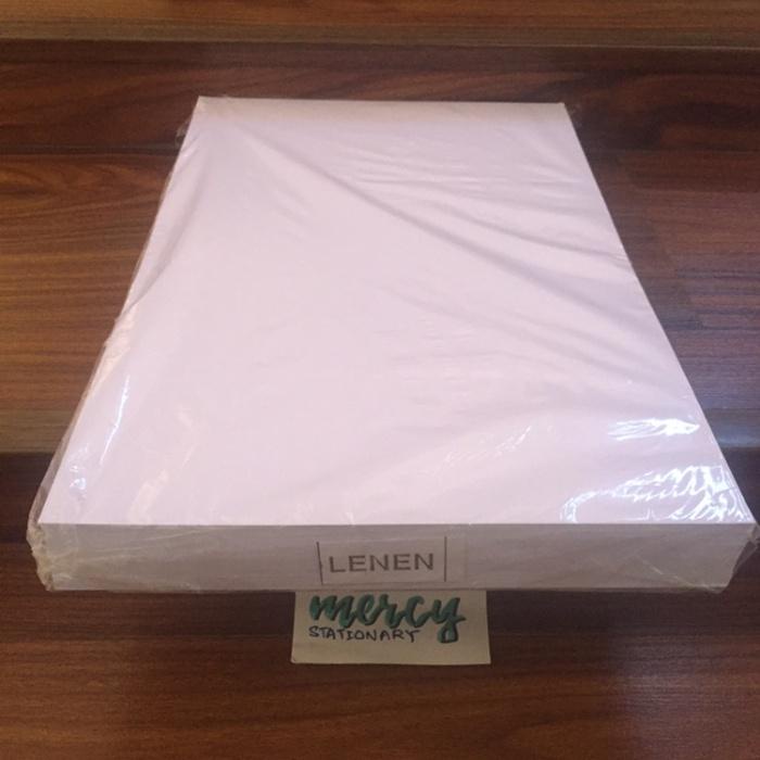 

Kertas Linen Putih 230 Gram Folio - Kertas Lenen - 1 Pak 100 Lembar