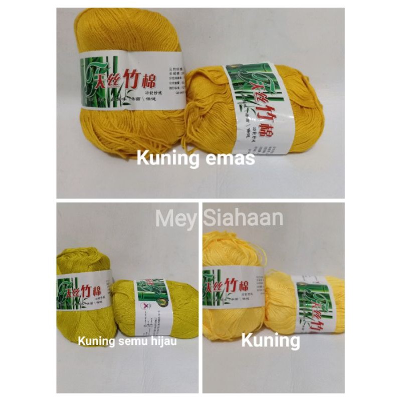 Benang rajut katun bambu