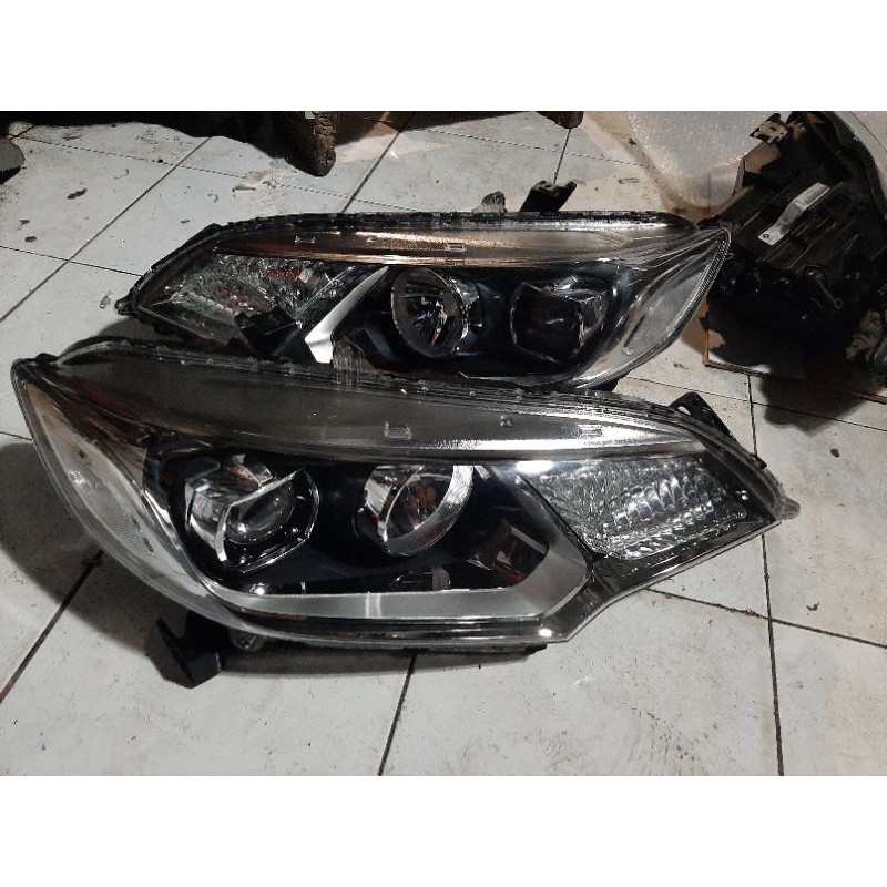 headlamp lampu depan honda jazz 2016 gk5 original