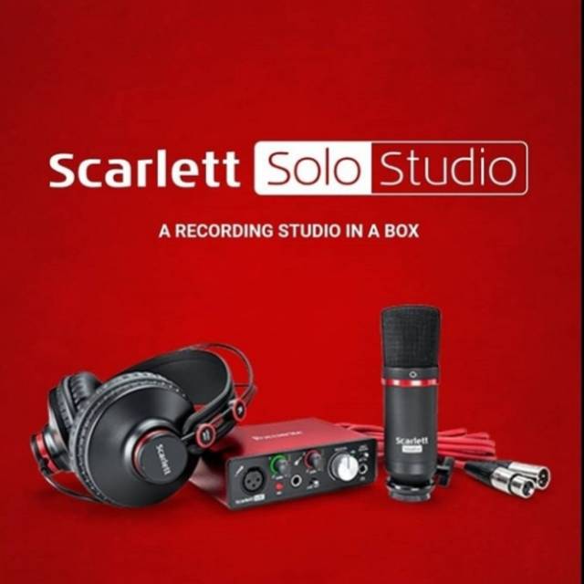 Focusrite Scarlett Solo Studio 3rdGen | Focusrite Solo Studio 3rd Gen