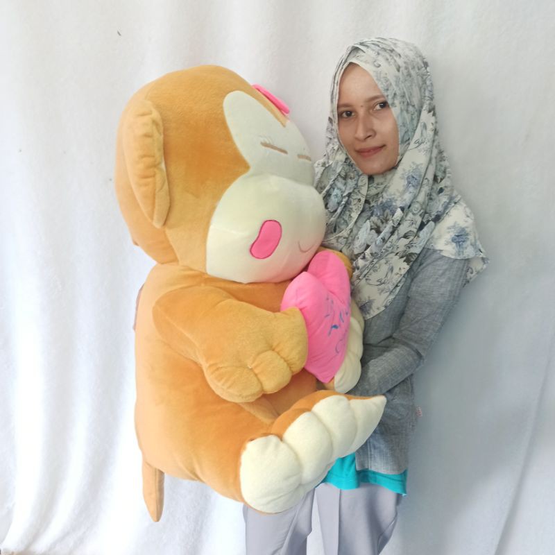 boneka Monyet cantik jumbo murah