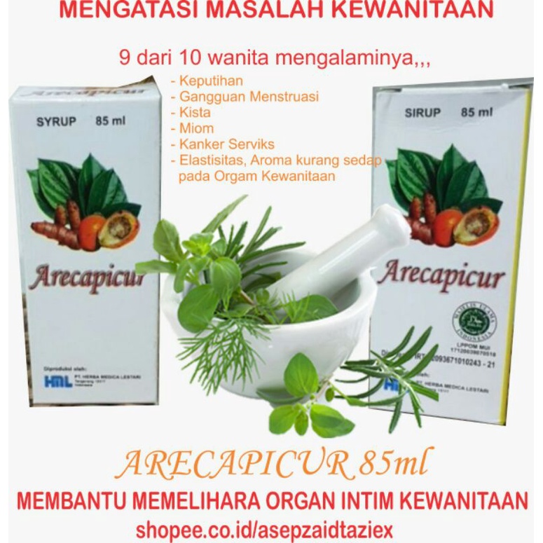 

Arecapicur 85 ml Mengatasi Masalah Kewanitaan