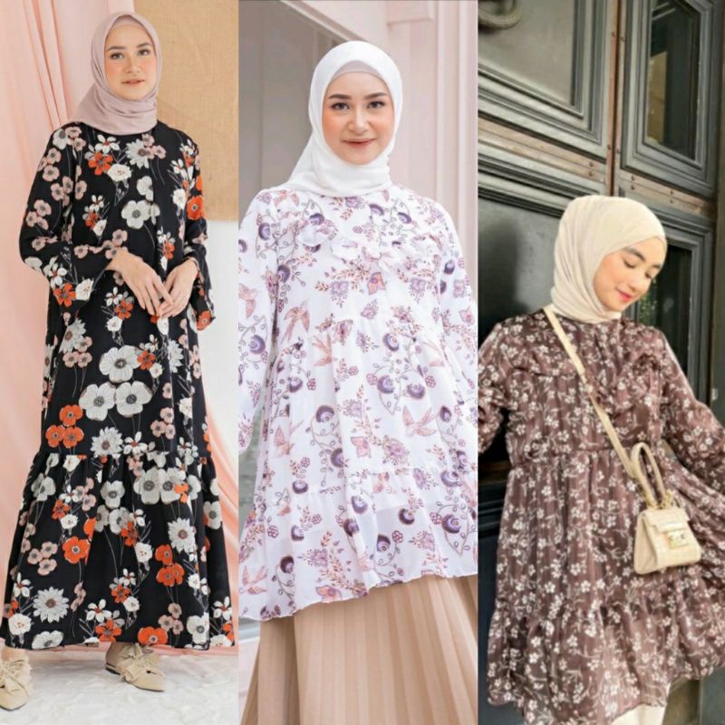 New//Yura tunik & Masita dress by Haidee Orlin