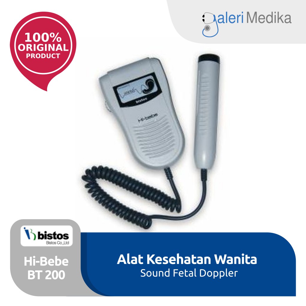 Bistos Hi Bebe BT-200 Sound Fetal Doppler / Alat Cek Detak Jantung Janin