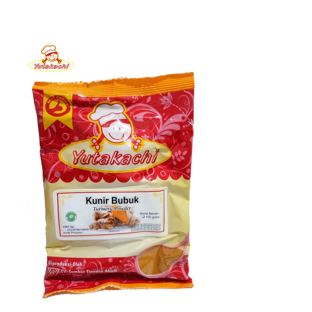 Kunir/Kunyit Bubuk Murni 100 Gram / Bumbu Rempah / Pusat Bumbu