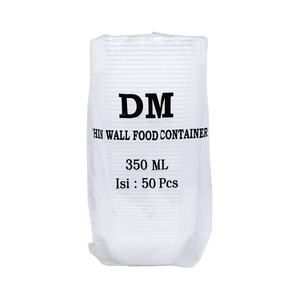 DM, THINWALL SQ 350 ML