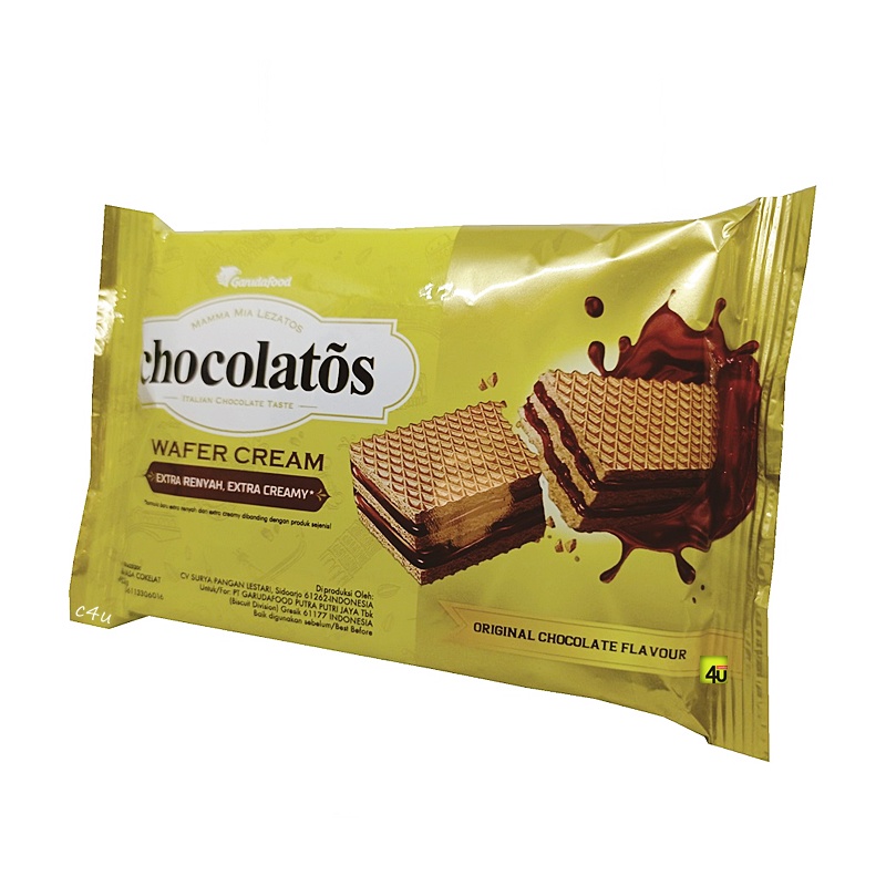 

Chocolatos Wafer Cream Chocolate - Kemasan KECIL 48g