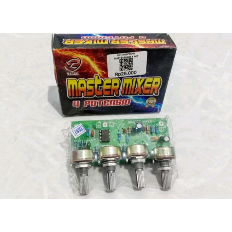 Kit master mixer ic 4 pot