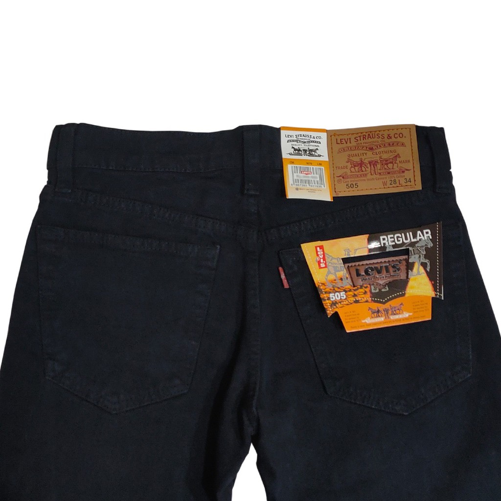 Jual Celana Jeans Levi Strauss & Co San Franscisco Original Pria Riveted -  Black ( Hitam ) Indonesia|Shopee Indonesia