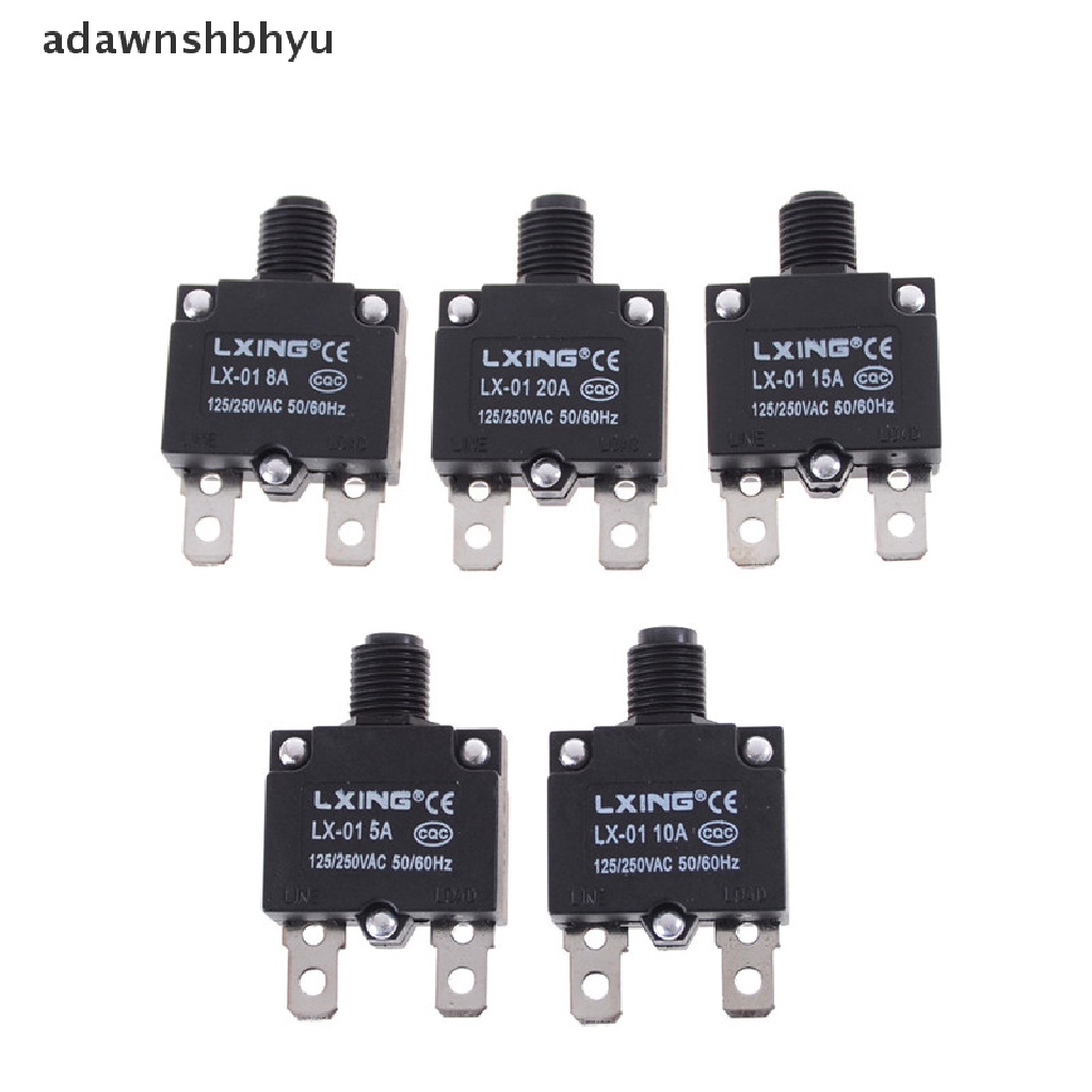 Adawnshbhyu 1pc thermal switch Pemutus Arus overload Pelindung overload Saklar