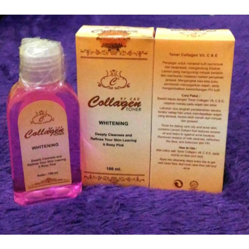 TONER COLLAGEN WHITENING PLUS VIT C &amp; E ORIGINAL