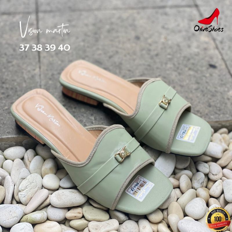 Sandal Wanita Hak Pendek VSM 7654