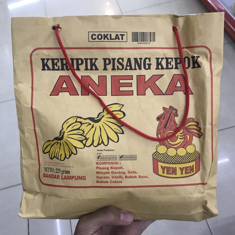 

Keripik Pisang Kepok Aneka khas Lampung