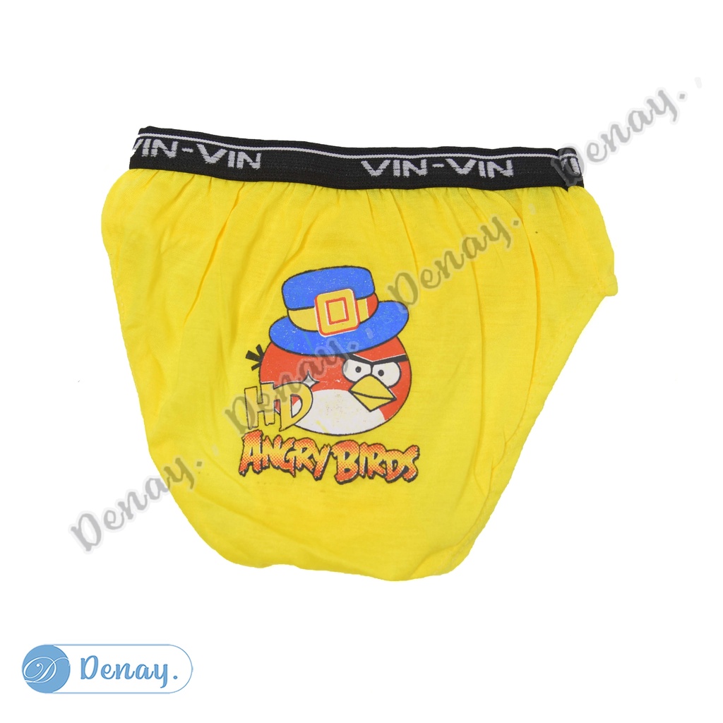 Tokodenay - Celana Dalam Anak Laki Laki - Motif Kartun - CD Vin Vin Karet Boxer Cotton Premium Quality