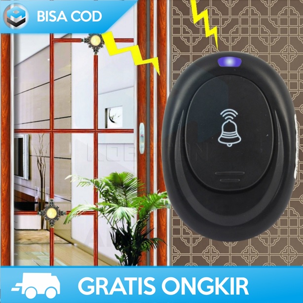 ALARM PINTU RUMAH WIRELESS WATERPROOF ORIGINAL TAFFWARE FORECUM MURAH