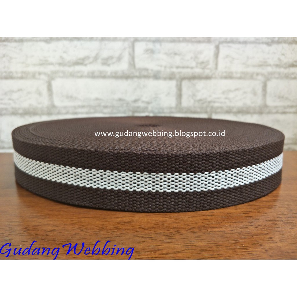 Webbing Katun 3,8 cm Strip