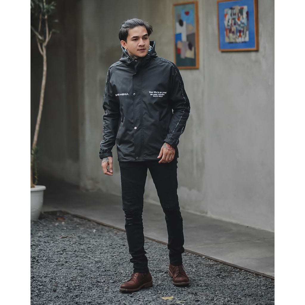 JAKET PLAT SALVIO HEXIA POLOS, JAKET POLOS COUGLE MURAH