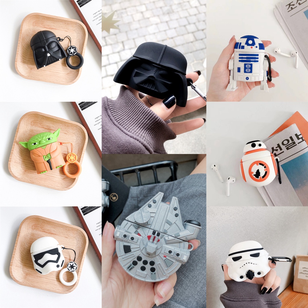 Airpods 1 2 3 PRO Inpods 12 Star Wars Soft Case