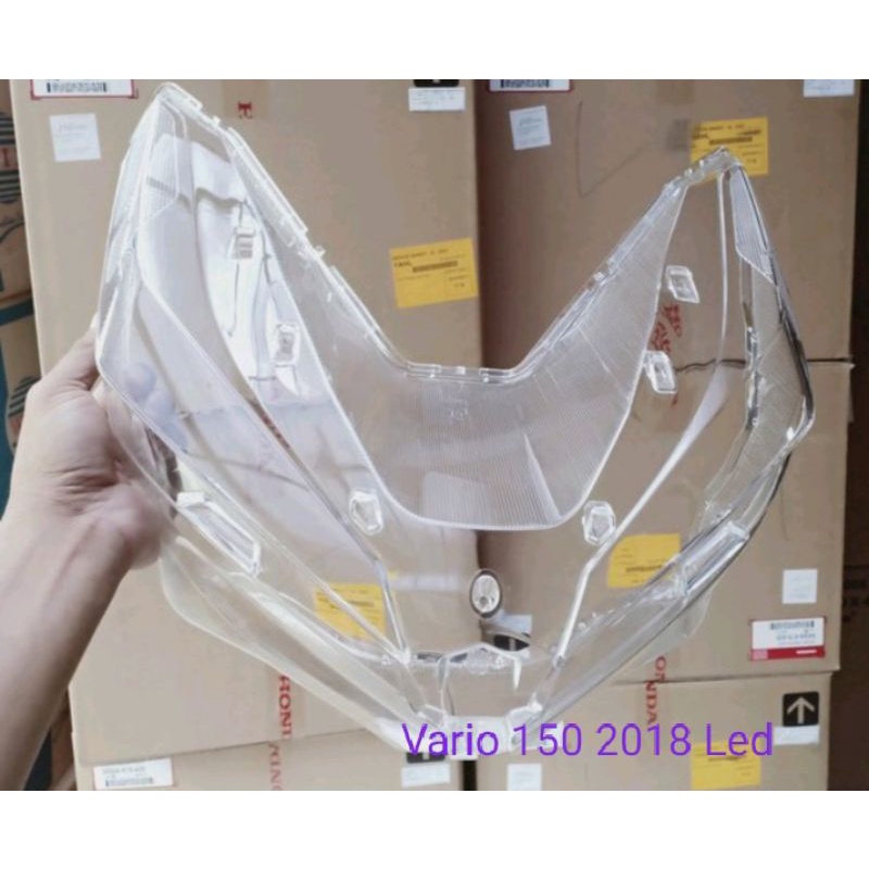 Mika lampu depan Vario carbulator mika lampu depan vario 110 fi kaca lampu vario techno 125 lama kac