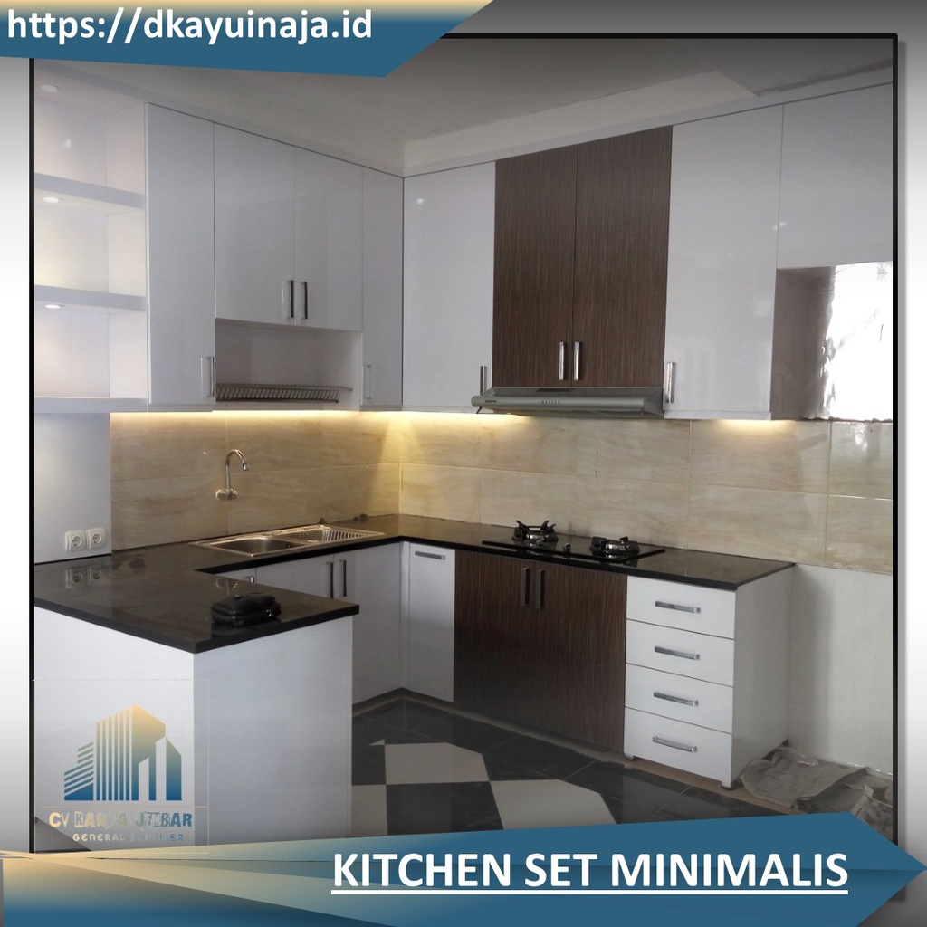 Furniture Kayu Kitchen Set Dapur Minimalis Murah dan Custom Level Premium kitchen set minimalis kitc