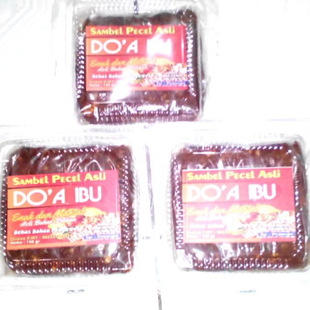 

Sambel pecel doa ibu asli pati