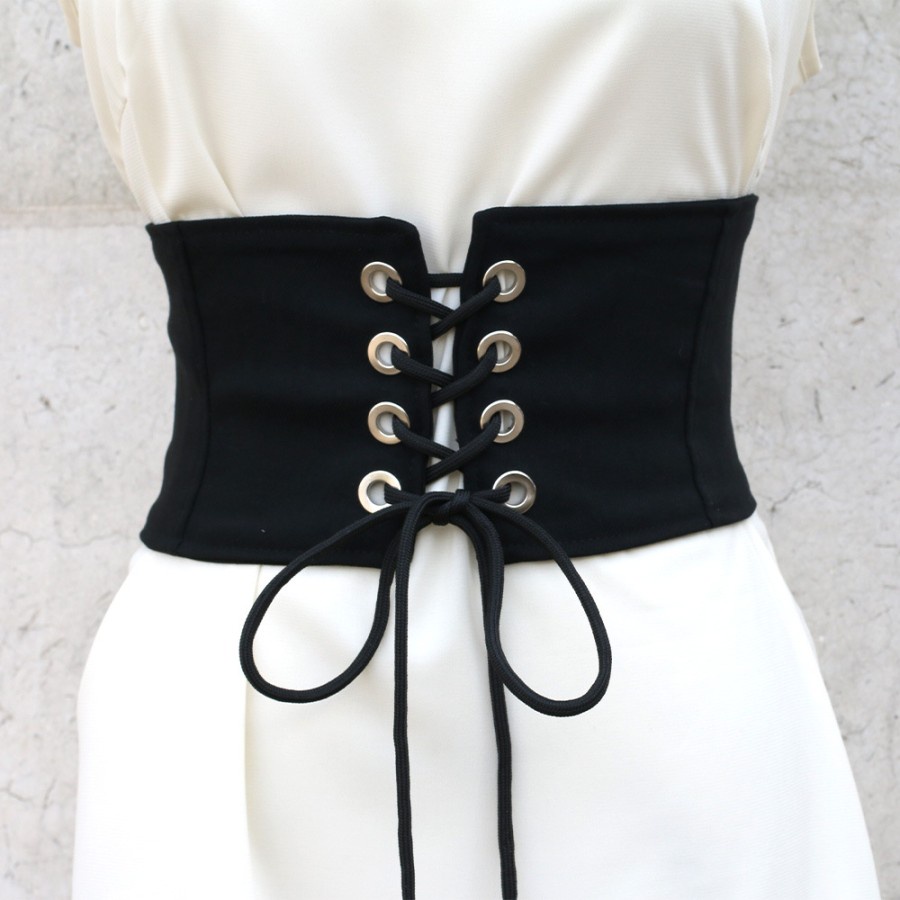 COR-01 corset korset wanita ikat gesper pinggang