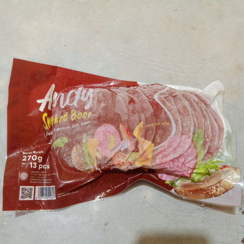 

Andy smoked beef 270gr