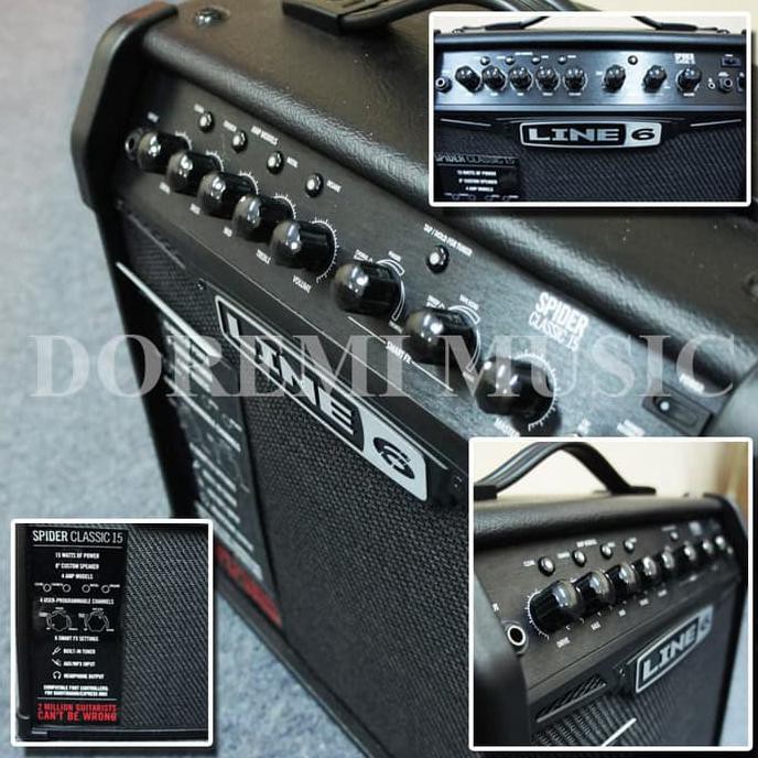 PROMO MURAH Amplifier Guitar Spider Classic 15 Line 6 / Ampli Gitar Yamaha STOK TERBATAS