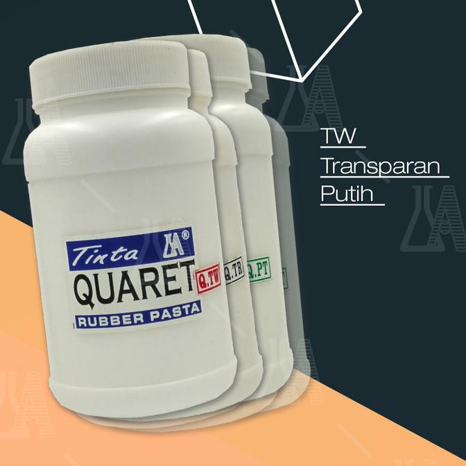 

Silahkan Order] Cat Sablon Quaret Warna Putih Tw Tr - Transparant