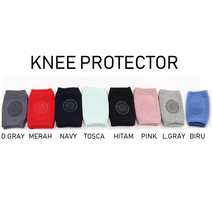 MARKAS Knee Protector Baby Kain Lembut Pelindung Lutut Bayi Prewalker Kneepad Anti Slip Knee Pads Protector