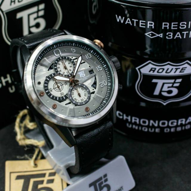 Jam T5 H3734 chronograph ORIGINAL bergaransi free tin box