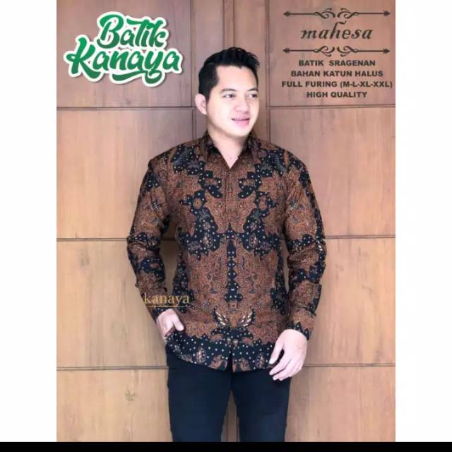 BAJU BATIK MAHESA LENGAN PANJANG ORIGINAL