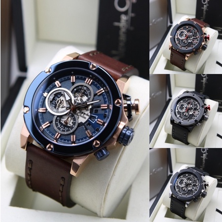 Jam Tangan Pria Original Alexandre Christie AC6491/ac6491/AC6491/6491