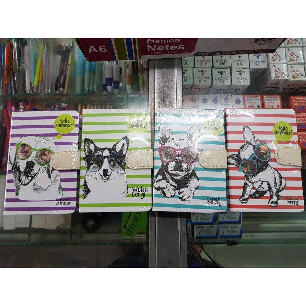

Notebook Uk. A6 motif Doggy
