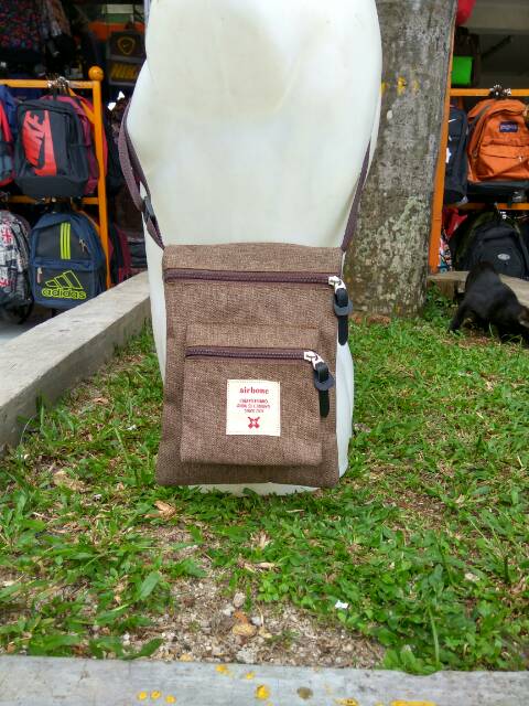 Tas slempang tas hp Tas dompet slempang pria wanita air bone