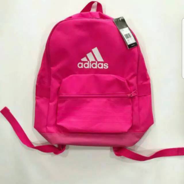 hot pink adidas backpack